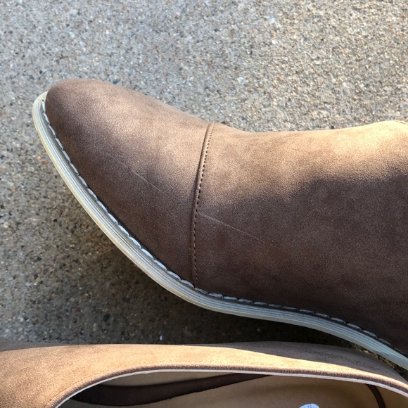 JG brand Open Side flat Slip-on Booties - Picture 7 of 8